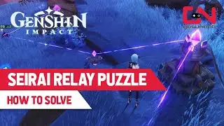 Seirai Relay Stone Puzzle between Koseki Village Fort Hiraumi | Genshin Impact