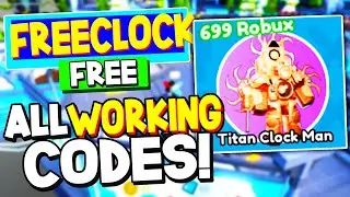*NEW* ALL WORKING TITAN CLOCK MAN CODES FOR Toilet Tower Defense! ROBLOX Toilet Tower Defense Codes!