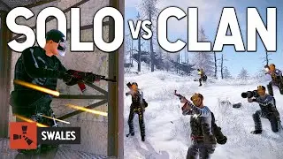 SOLO ON A CLAN SERVER  - RUST