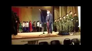 Казачья присяга кадетов станицы 