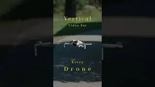 How to film vertical drone video 🎥 🚁