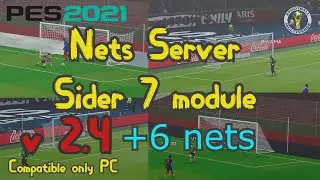 Nets Server v2.4 · Sider module PES 2021 (and 2020) for PC