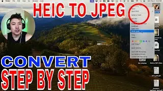 ✅  How To Convert HEIC To JPEG On Mac 🔴