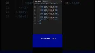 Creating text wave animation in html and css 