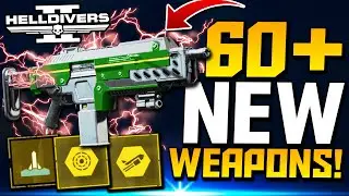 Helldivers 2: 60+ NEW WEAPONS + New Boosters, Armor, Stratagems & Illuminate Enemy Faction