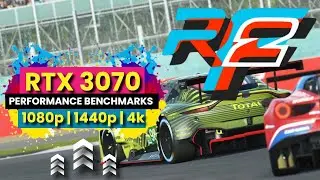 rFactor 2 RTX 3070 Benchmarks 1080 / 1440 / 4K [ASUS TUF GAMING RTX 3070 OC 8G]