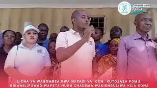 CHADEMA WAWEKA KAMBI OFISI YA MSIMAMIZI MSAIDI WA UCHAGUZI KUJUWA HATMA YA WAGOMBEA WAO