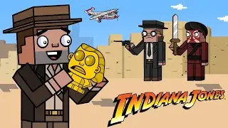 The COMPLETE STORY of INDIANA JONES in 4 Minutes! | ArcadeCloud Animation