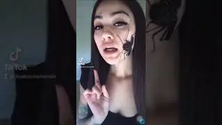 you have something on your face😂 