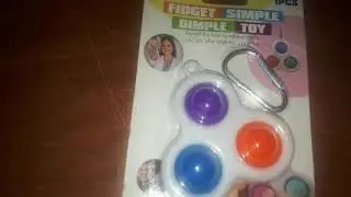 Лучший Pop it и Simple Dimple Спиннер! Брелок! Вечная Пупырка Антистресс Pop it Fidget Обзор