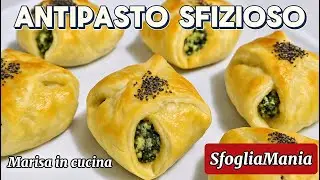 Ricotta and Spinach Parcels: Ready in 15 Minutes SfogliaMania #2 .