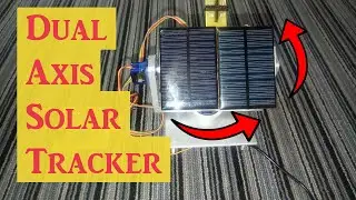 Dual Axis Solar Tracker Using Arduino And Servo Motor | Arduino Project | Engineering Project