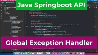 016-Xử lý Exception tập trung với RestControllerAdvice và ExceptionHandler