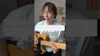 How to play The Temper Trap - Fader guitar solo (tabs) 