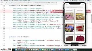 How to Create Scope Bar in iOS Application Using Swift 5 XCode | Hindi | Learn iOS App Development