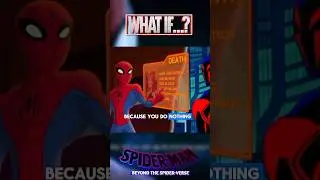 WHAT IF ? THIS HAPPENS IN SPIDER-MAN BEYOND THE SPIDER VERSE 😱