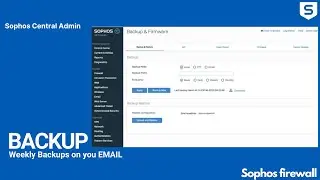 How to Backup Firmware via Email: A Step-by-Step Guide | Sophos Firewall