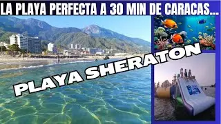 🌴🐠A SOLO 30 MIN. DE CARACAS: PLAYA SHERATON🌴 | TRANSPARENTE, FAMILIAR Y PARA VER PECES Y CORALES