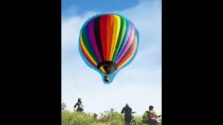 How to place hot air balloon in Photoshop - Tutorial ! 