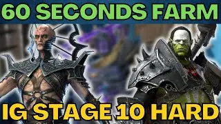 🔥 END GAME Ice Golem 10 Hard SPEED RUN 🔥 | RAID SHADOW LEGENDS