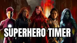 25 minute timer - superhero themed