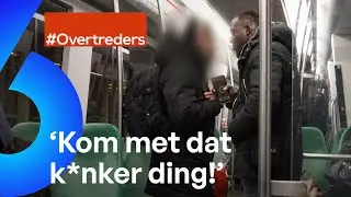 VERVELENDE reiziger WEIGERT OV-kaart TE TONEN! | Overtreders 
