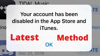 How to Fix Your Account Has Been Disabled in the App Store and iTunes ( 2022 )