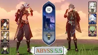 C3 R1 Itto MonoGeo & C0 R1 Alhaitham Hyperbloom | Spiral Abyss 5.5 | Genshin Impact