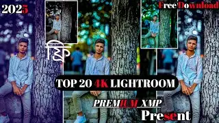 Top 20 Lightroom Premium Xmp presents Free Download 2025 By HRIDOY