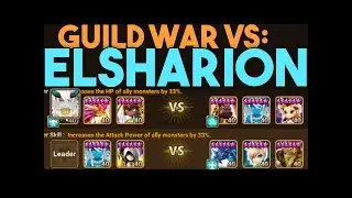 ELSHARION vs Guild Wars & RTA! in SUMMONERS WAR