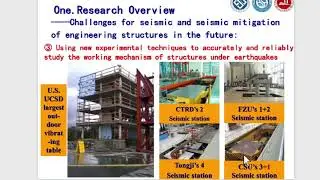 New Experimental technique to study accurately structure under earthquake