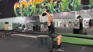 Seated Plate Tricep Extension