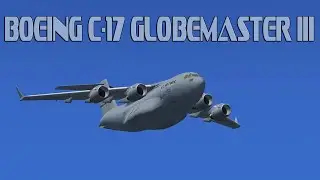 Landing the Boeing C-17 Globemaster III at McGuire Air Force Base in FSX