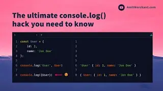 The ultimate console.log() hack you need to know