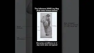 The Infamous WWII Airborne Leg Bag