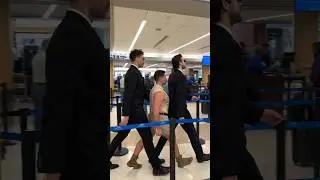 How do they walk so perfectly in sync?