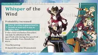 CHASCA CAN FLY? + IANSAN 4* ELECTRO + MADAME PING INFO! (Giveaway) - Genshin Impact