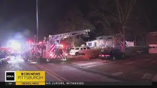 Fire destroys home in Monroeville