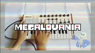 Megalovania - Undertale (Midi Keyboard Cover) [instrumental]