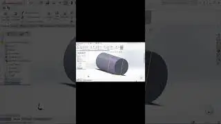 SolidWorks tutorial | Creating screw thread on a round bar.