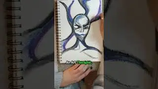 How to DEAL with REPRESSED EMOTIONS💥 ( art therapy activity ) #emotions #mentalhealth
