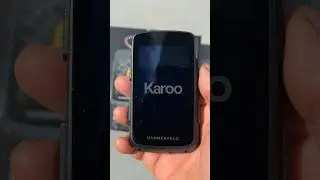 Велокомпьютер Hammerhead Karoo 3 - главный конкурент Garmin EDGE 1050 