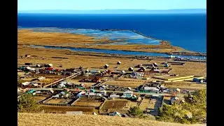 Большое Голоустное на берегу Байкала в 120 км от Иркутска. Большая Байкальская тропа, начало