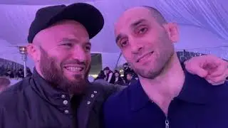 Магомед Исмаилов встретился с Адланом Амаговым звездой UFC!