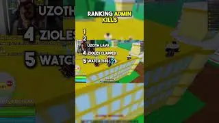 The most INSANE Admin kills in BLOXFRUITS RANKED  
