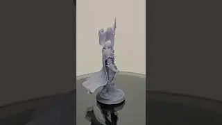 Mighty Human Paladin STL by Loot Studios Printed by Guffs Stuff using an Elegoo Mars 5 Ultra