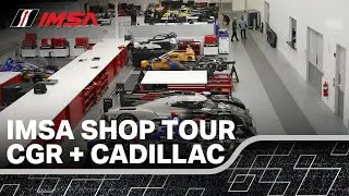 Chip Ganassi Racing + Cadillac Shop Tour | IMSA Behind the Scenes | Indianapolis, IN