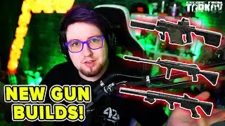 NEW FAVOURITE HIGH LEVEL GUN BUILDS | HK, M4, VECTOR + MORE | Escape from Tarkov | TweaK