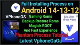 VphoneOS new VphoneGaGa install Android 14 android 13 Android 12 - VphoneGaGa 3.8.2 GamingOS |Magisk