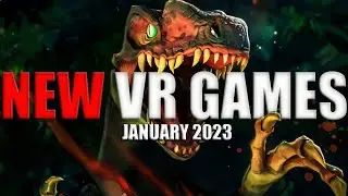 INSANE LINEUP OF NEW VR GAMES COMING THIS MONTH!!! | Oculus Quest 2 & PC VR JANUARY 2023